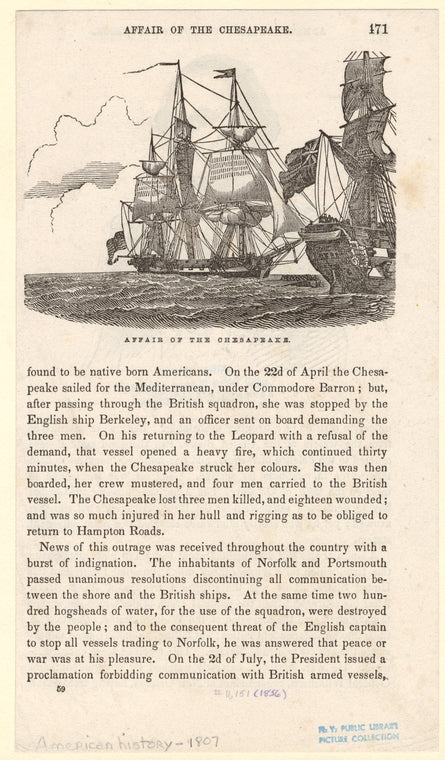 Affair of the Chesapeake