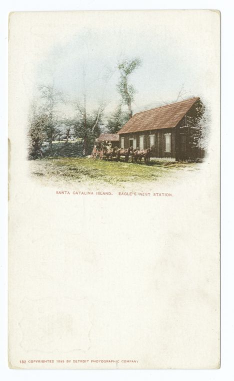 Eagle's Nest Station, Santa Catalina Island, Calif.