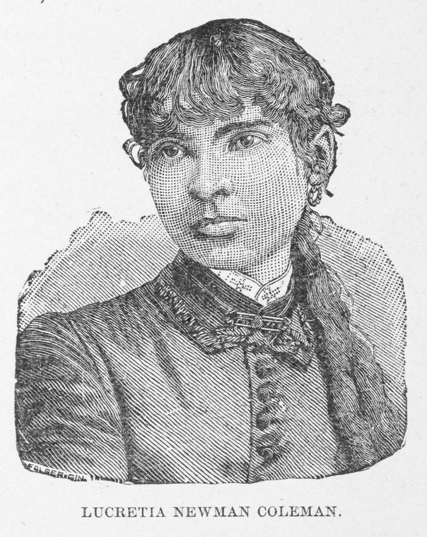 Lucretia Newman Coleman. Writer.
