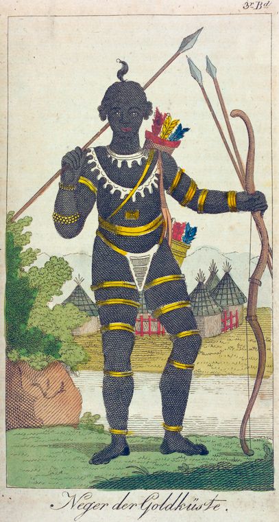 Neger der Goldkuste