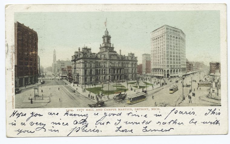 City Hall, Campus Martinus, Detroit Mich.