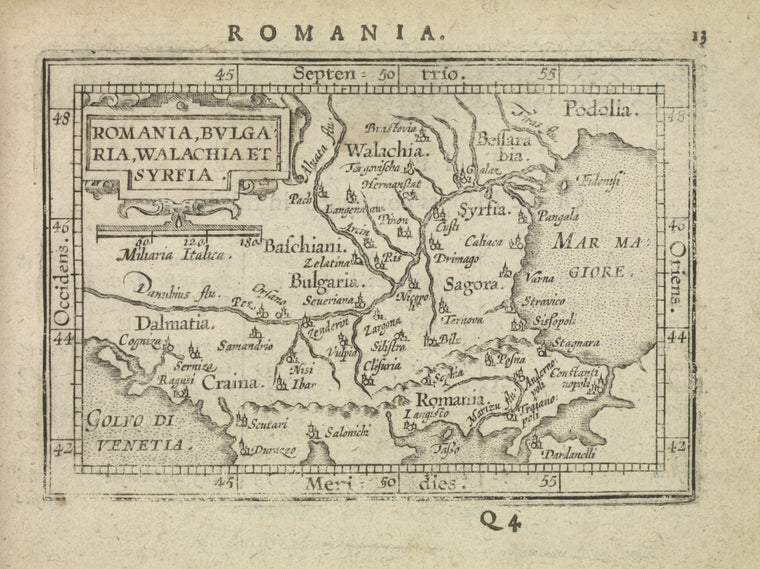 Romania, Bulgaria, Walachia et Syrfia.