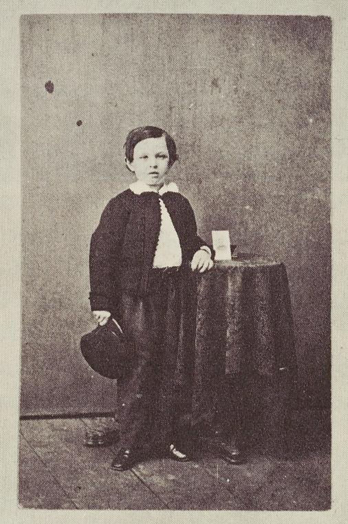 Tad Lincoln at age seven