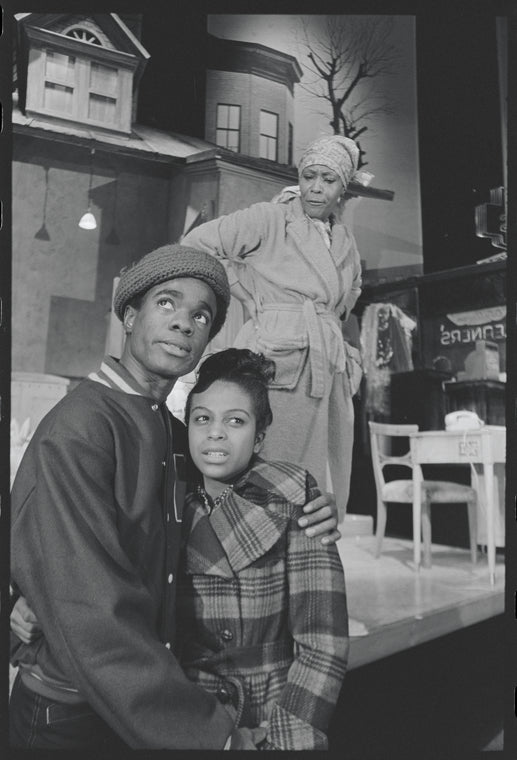 Glynn Turman, Marilyn Coleman and unidentified other in the stage production What the Wine Seller Buys