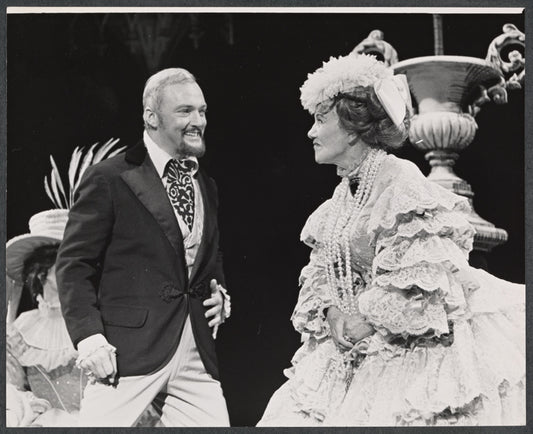 Jack Cassidy and Sibyl Bowan in the stage production Maggie Flynn