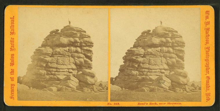 Reed's Rock, near Sherman.