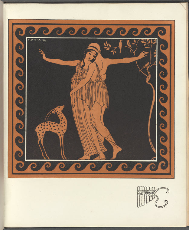 Karsavina and Nijinsky in Daphnis and Chloe