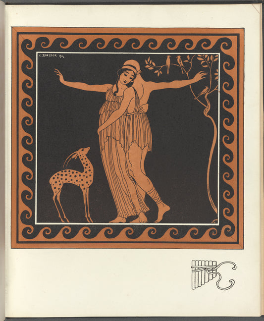 Karsavina and Nijinsky in Daphnis and Chloe