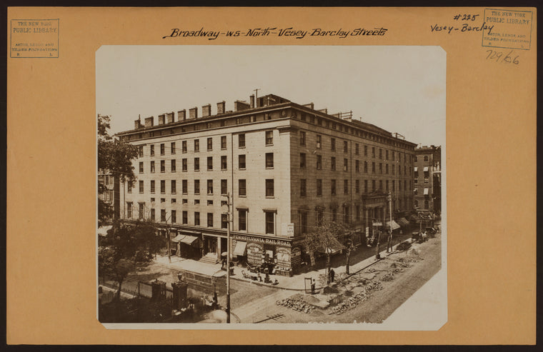 Manhattan: Broadway - Vesey Street