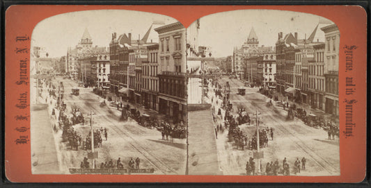 Salina St., south from Fayette St.