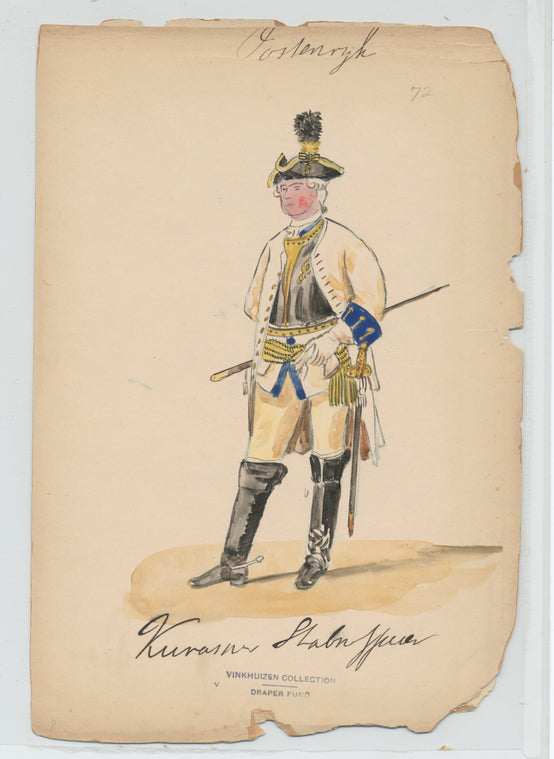 Kurassier Stabsofficier