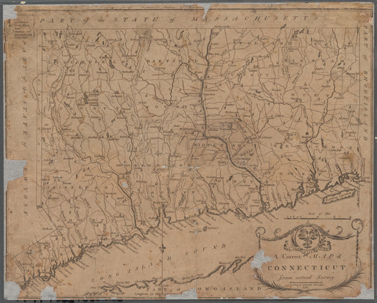 A correct map of Connecticut: from actual survey