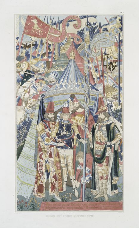Tapisserie ayant appartenu au chevalier Bayard