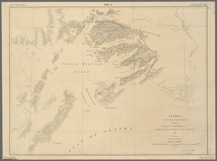 Alaska military expedition : in charge of Captain W.R. Abercrombie, U.S.A., Prince William Sound and vicinity, 1898