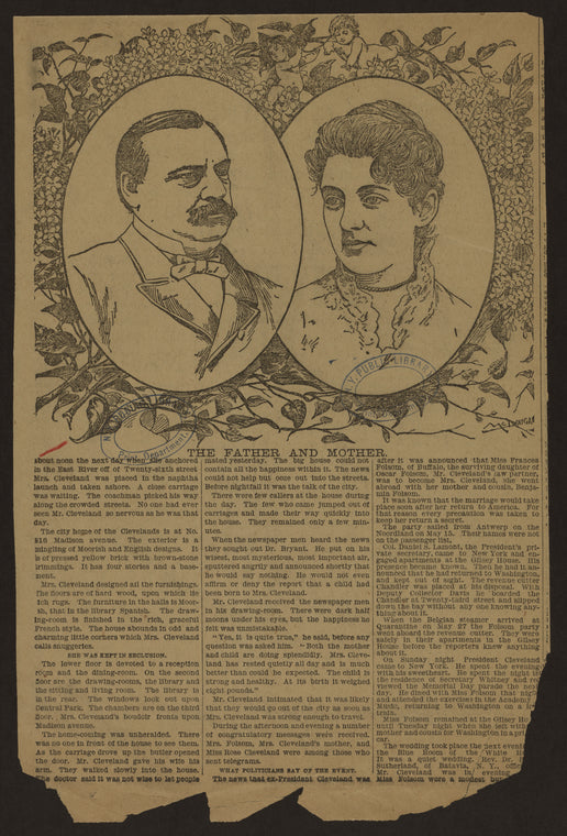 Grover Cleveland.