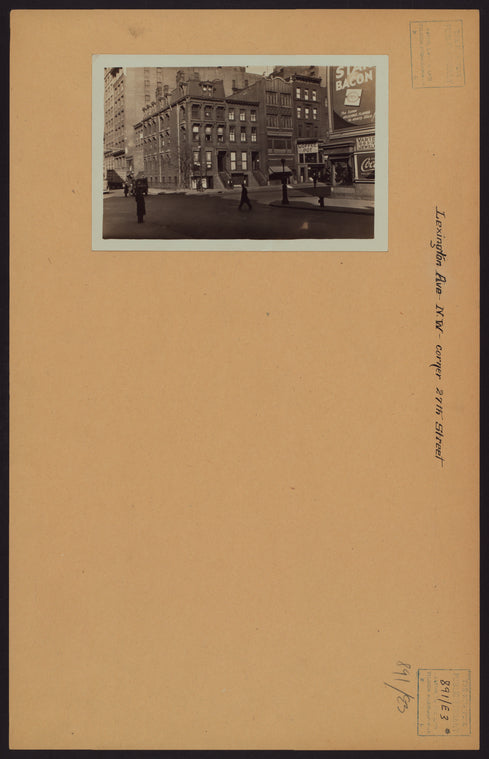 Manhattan: Lexington Avenue - 27th Street