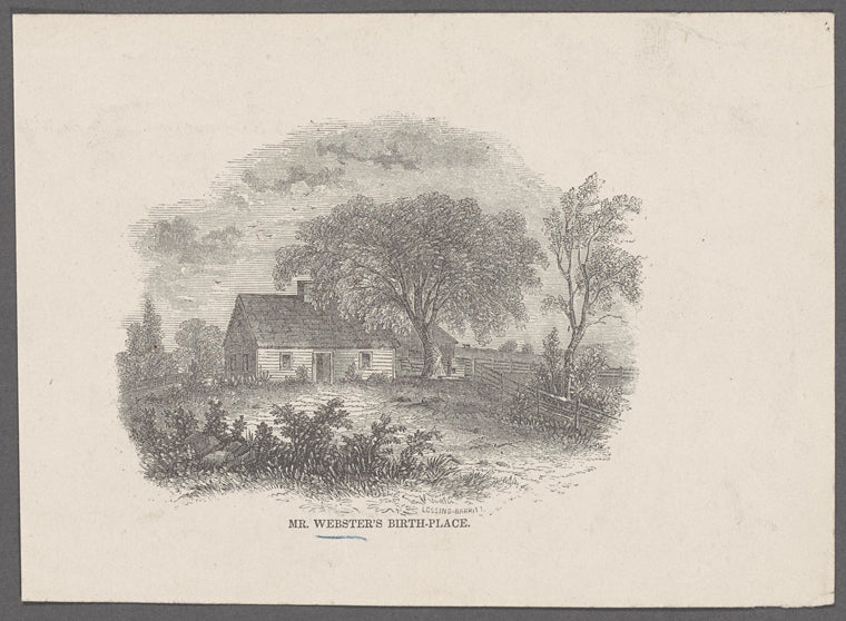 Mr. Webster's birth-place.