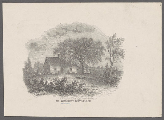 Mr. Webster's birth-place.