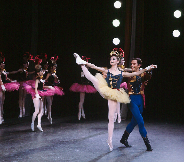 New York City Ballet - "Stars and Stripes", with Sara Leland and Andre Prokovsky, choreography by George Balanchine (New York)