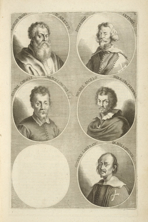 Bust portraits.] Giorgio Vasari d'Aretso., Iosephus Arpinus, [...]