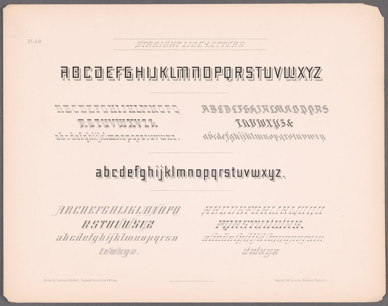 New Spencerian compendium of penmanship