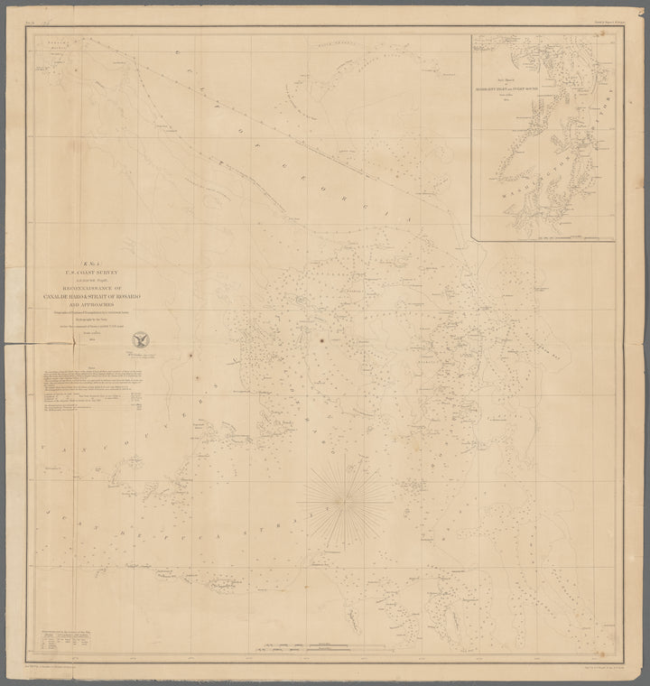Reconnaissance of Canal de Haro & Strait of Rosario and approaches