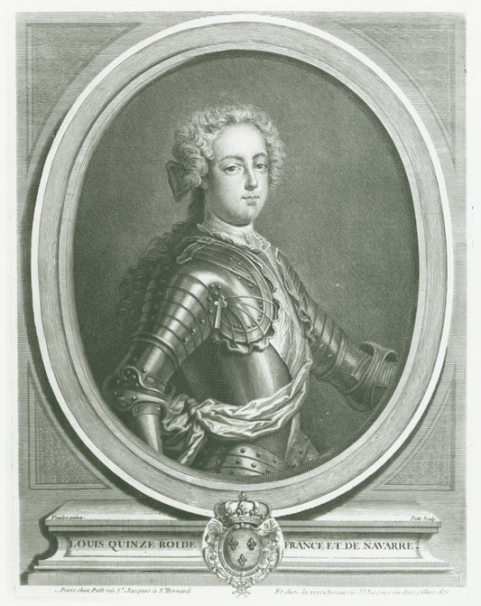Louis XV, King of France.