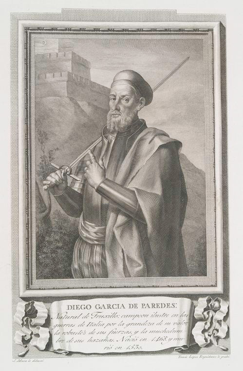 Diego Garcia de Paredes.