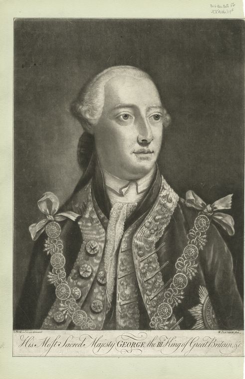 His most sacred majesty George the III, King of Great Britain, etc.