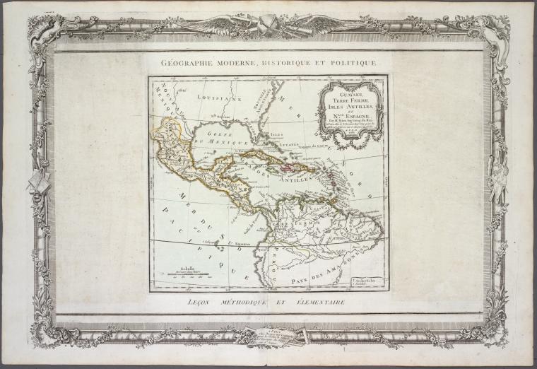 Guyane, Terra ferme, Isles antilles, et Nlle. Espagne
