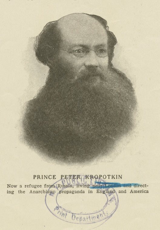 Petr Alekseevich Kropotkin, 1842-1921.
