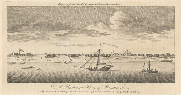A perspective view of Pensacola.