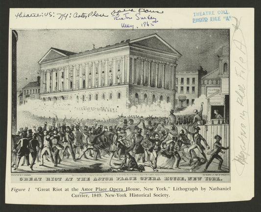 Theatres -- U.S. -- N.Y. -- Astor Place Opera House