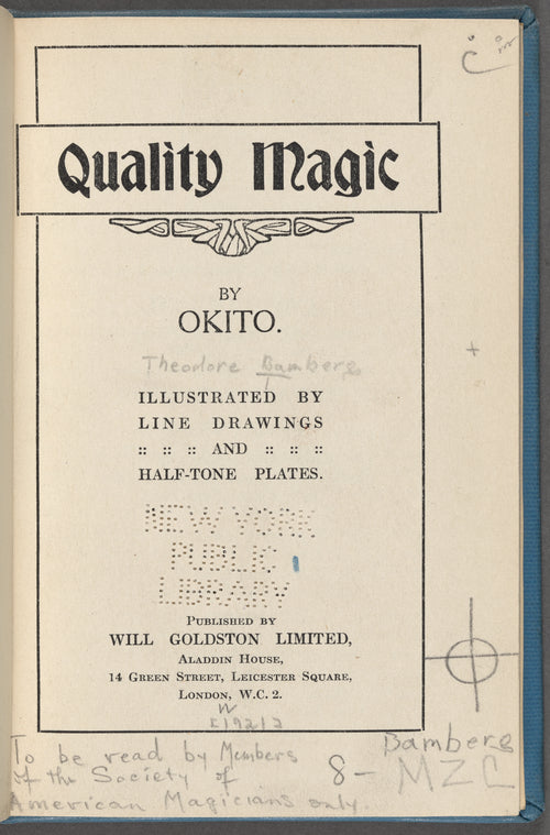 Quality magic