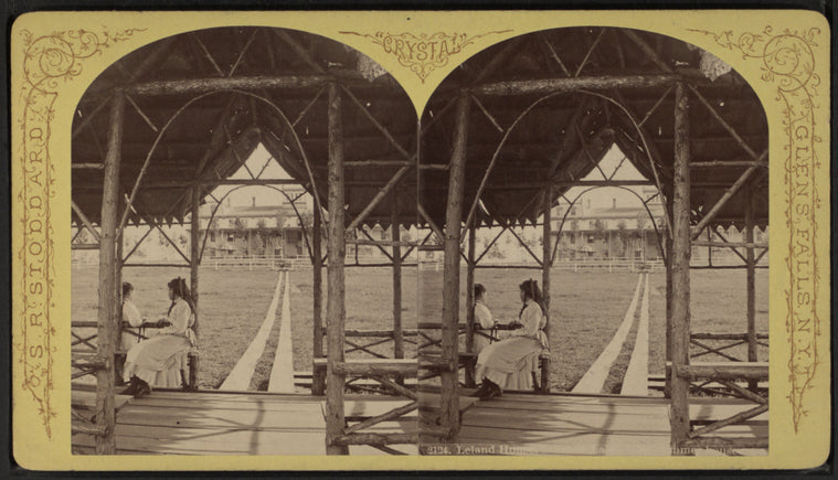 Leland House, Schroon Lake, [from the ]Summer House.