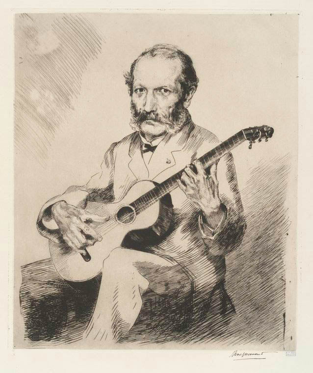 Jacques Bosch, guitariste.