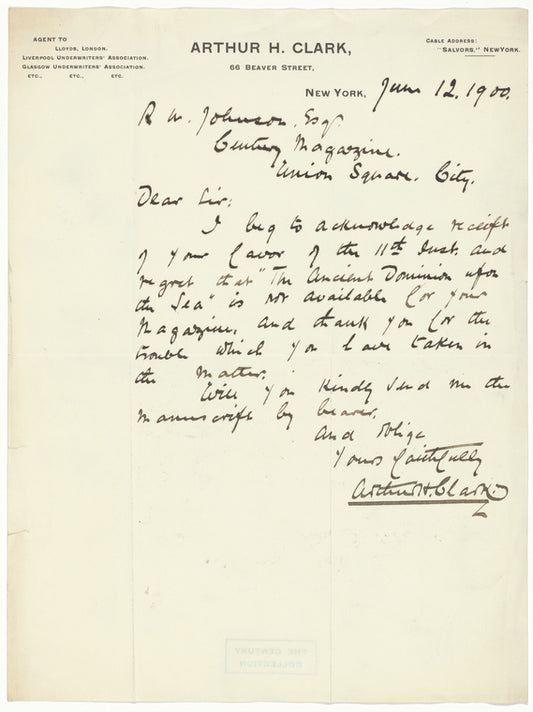 Clark, Arthur Hamilton
