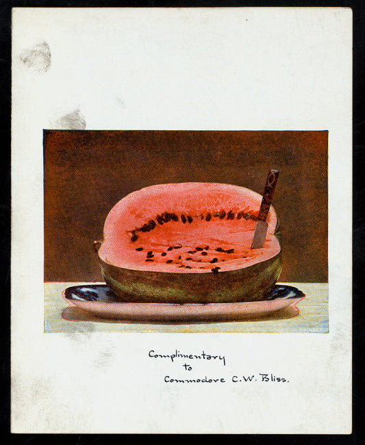 DINNER [held by] ? [at]  (?)