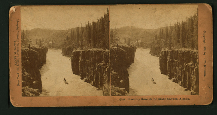 Shooting through the Grand Canyon, Alaska