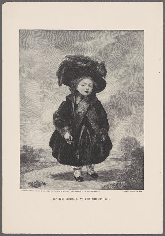 Princess Victoria, at the age of four.