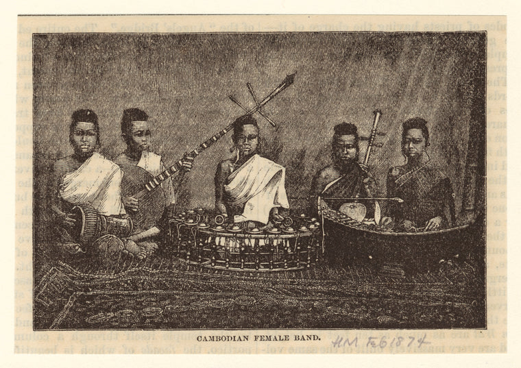 Cambodian female band.