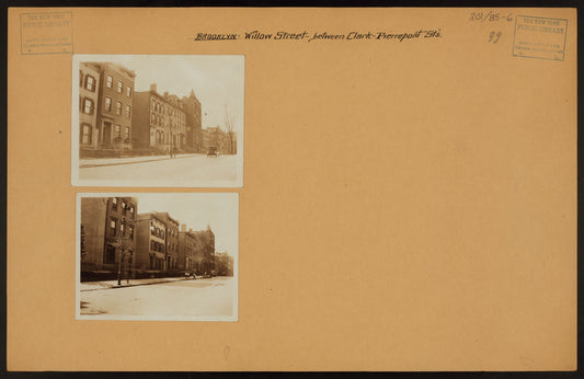 Brooklyn: Willow St. - Pierrepont St.