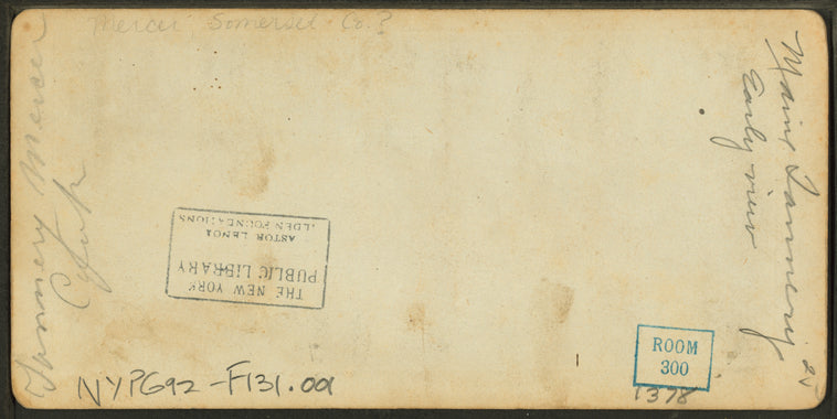 Maine tannery. Early view.