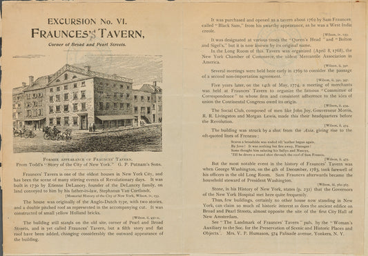 Former appearance of Fraunces's Tavern