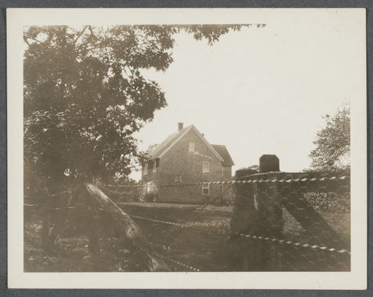 Nathan Miller's house (1924). West side road from Acabonack to Fire Place. East Hampton, East Hampton