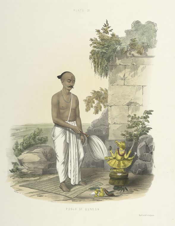 Poodjah [Puja] of Gunesh [Gane´sa]