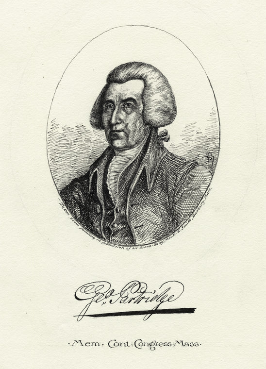 Geo. Partridge, mem. Cont. Congress Mass.
