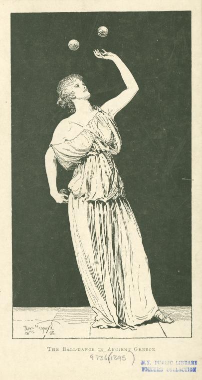 The ball-dance in ancient Greece