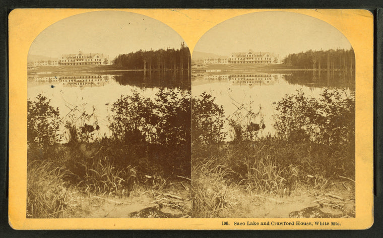Saco Lake and Crawford House, White Mts.
