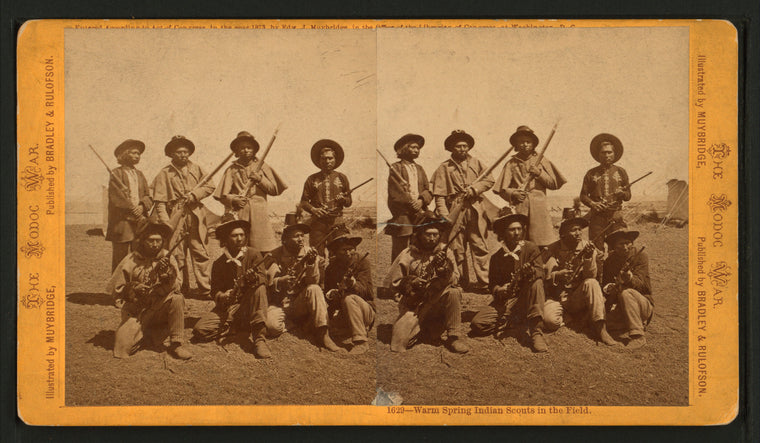 Warm Spring Indian Scouts in the fields.